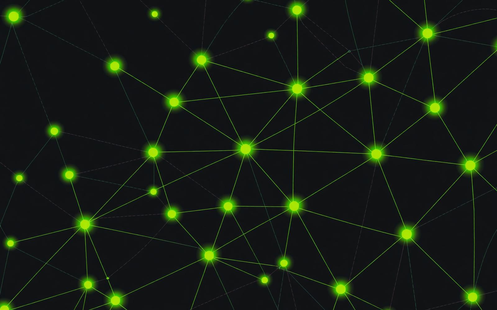 Investment network illustration